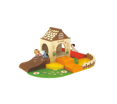 幼兒鄉村滑梯組