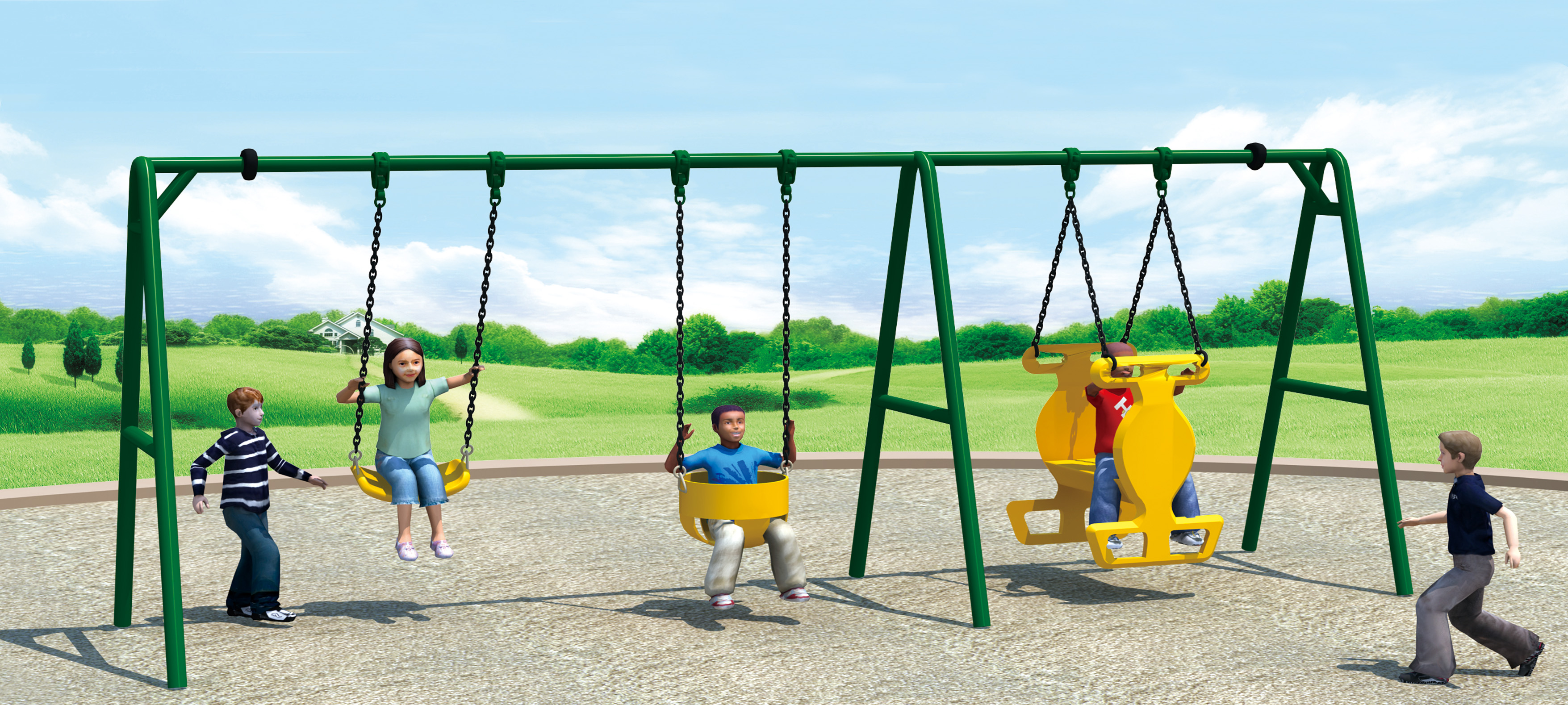 HJ-18701-組合滑梯