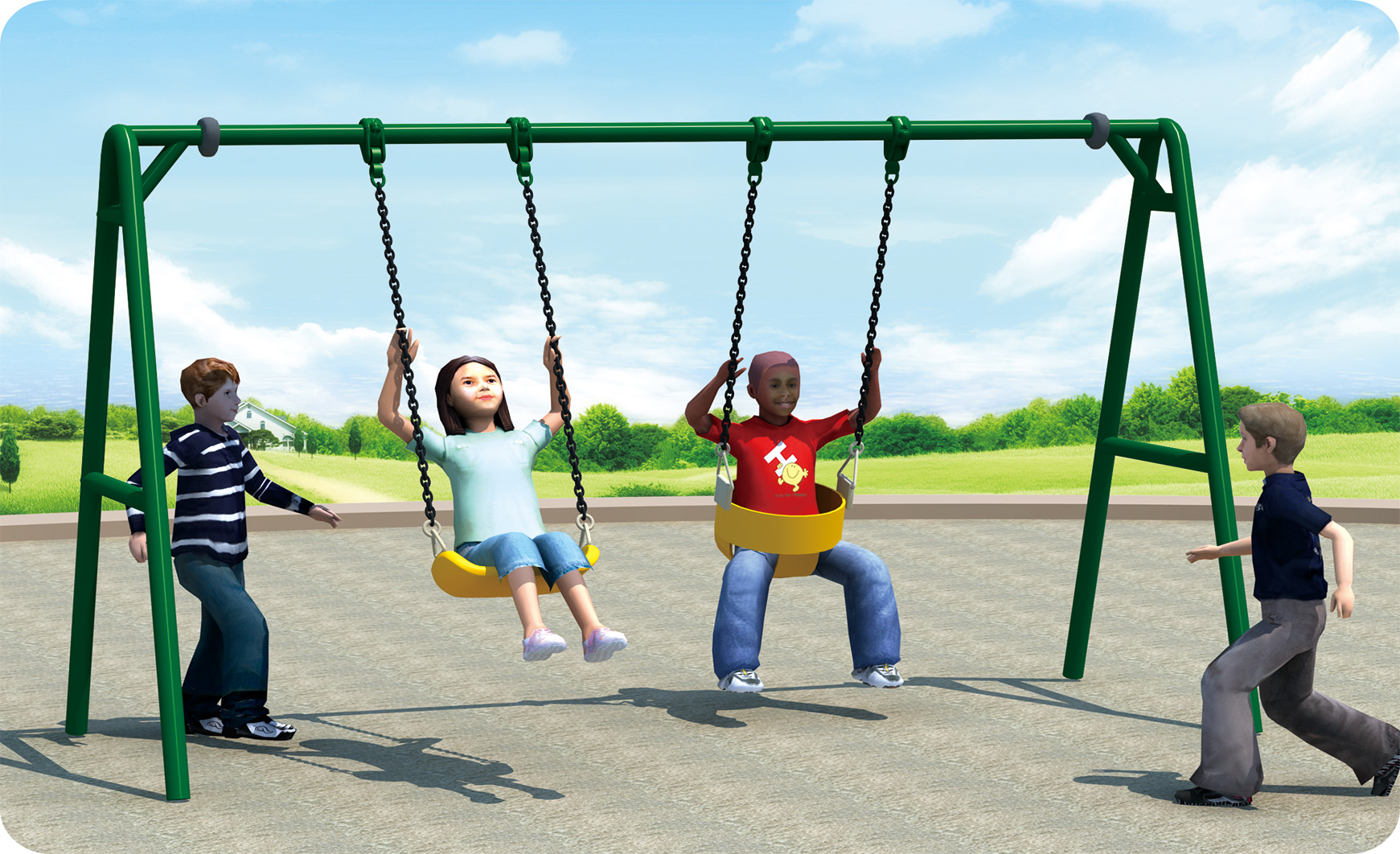 HJ-18606-組合滑梯