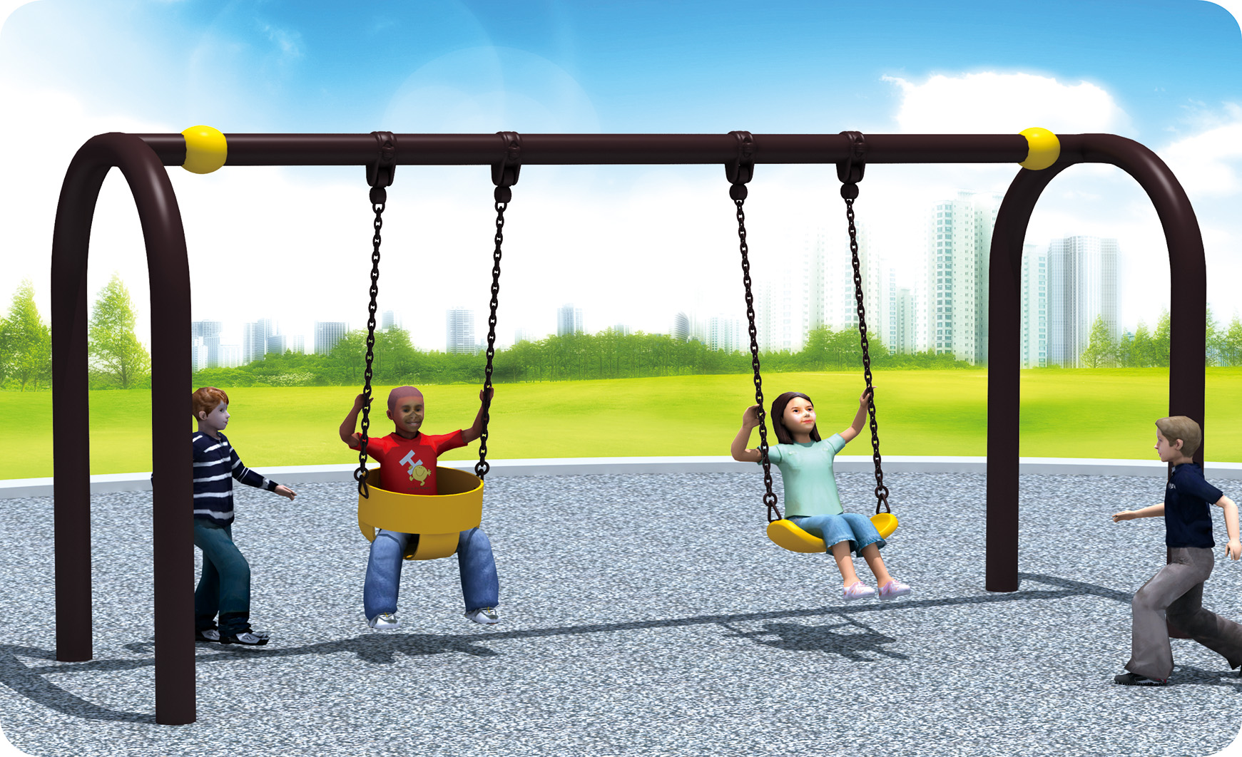 HJ-18605-組合滑梯