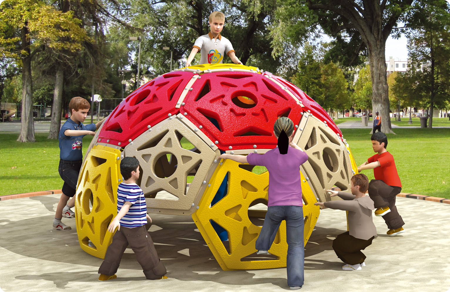 HJ-19202-半球攀爬