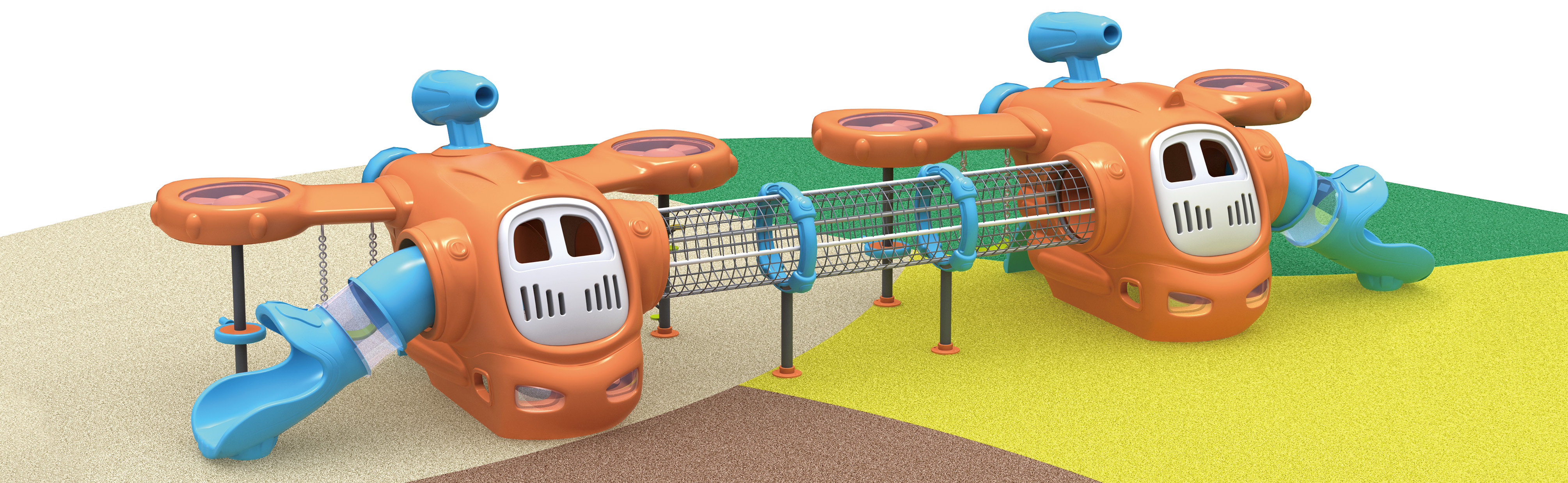 HJ-19001-組合滑梯