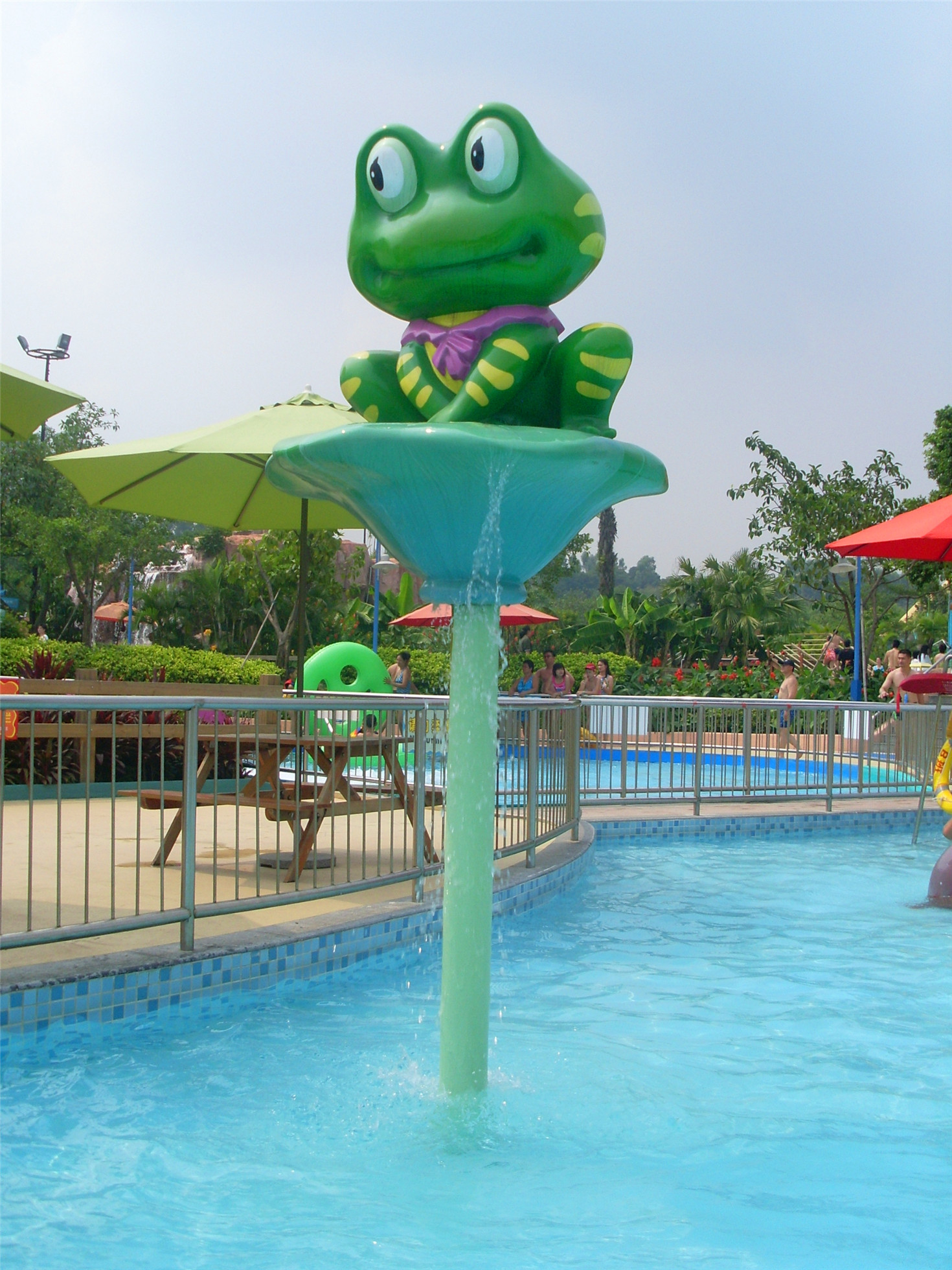 噴水青蛙