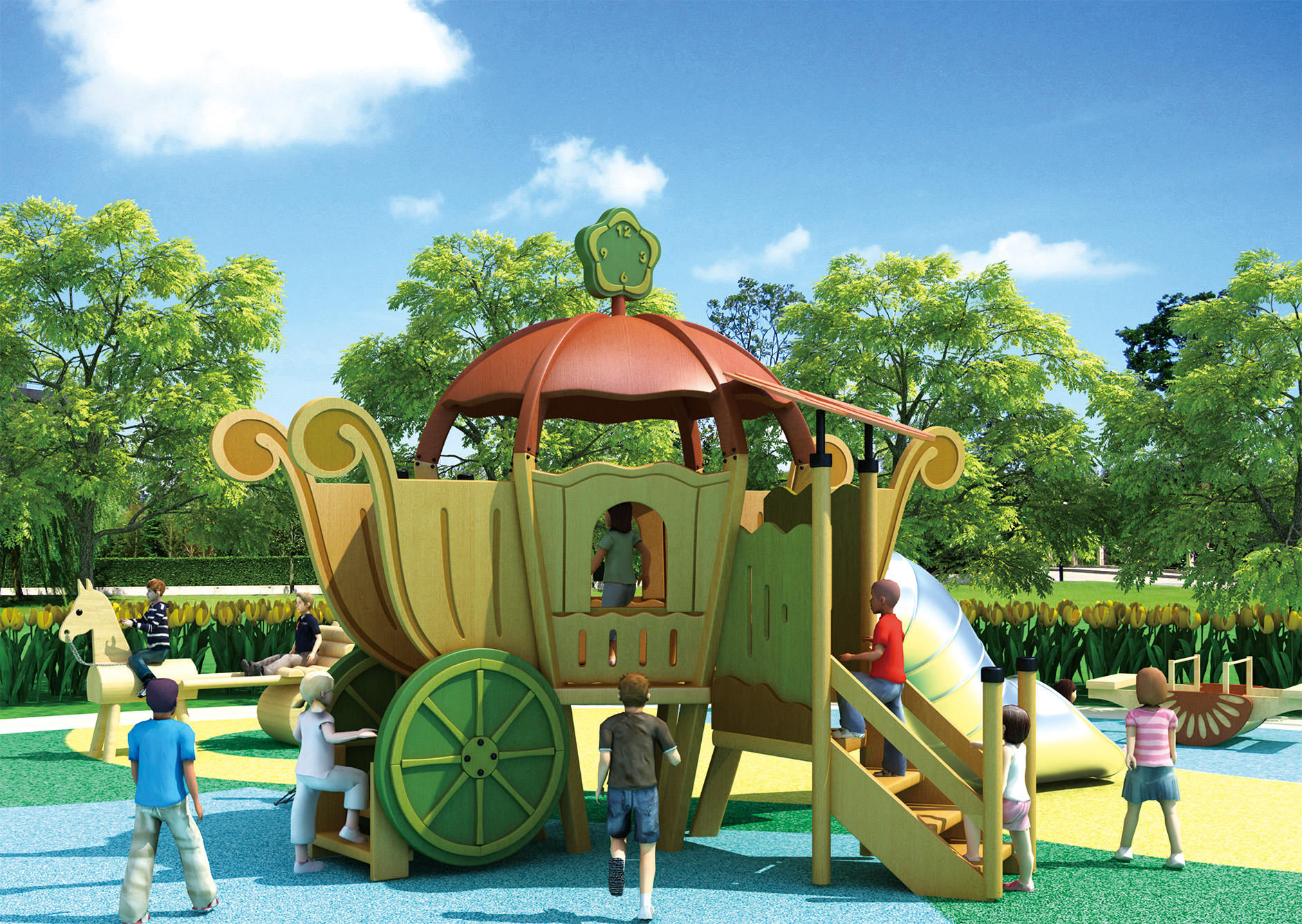 HJ-15503-手滑南瓜車