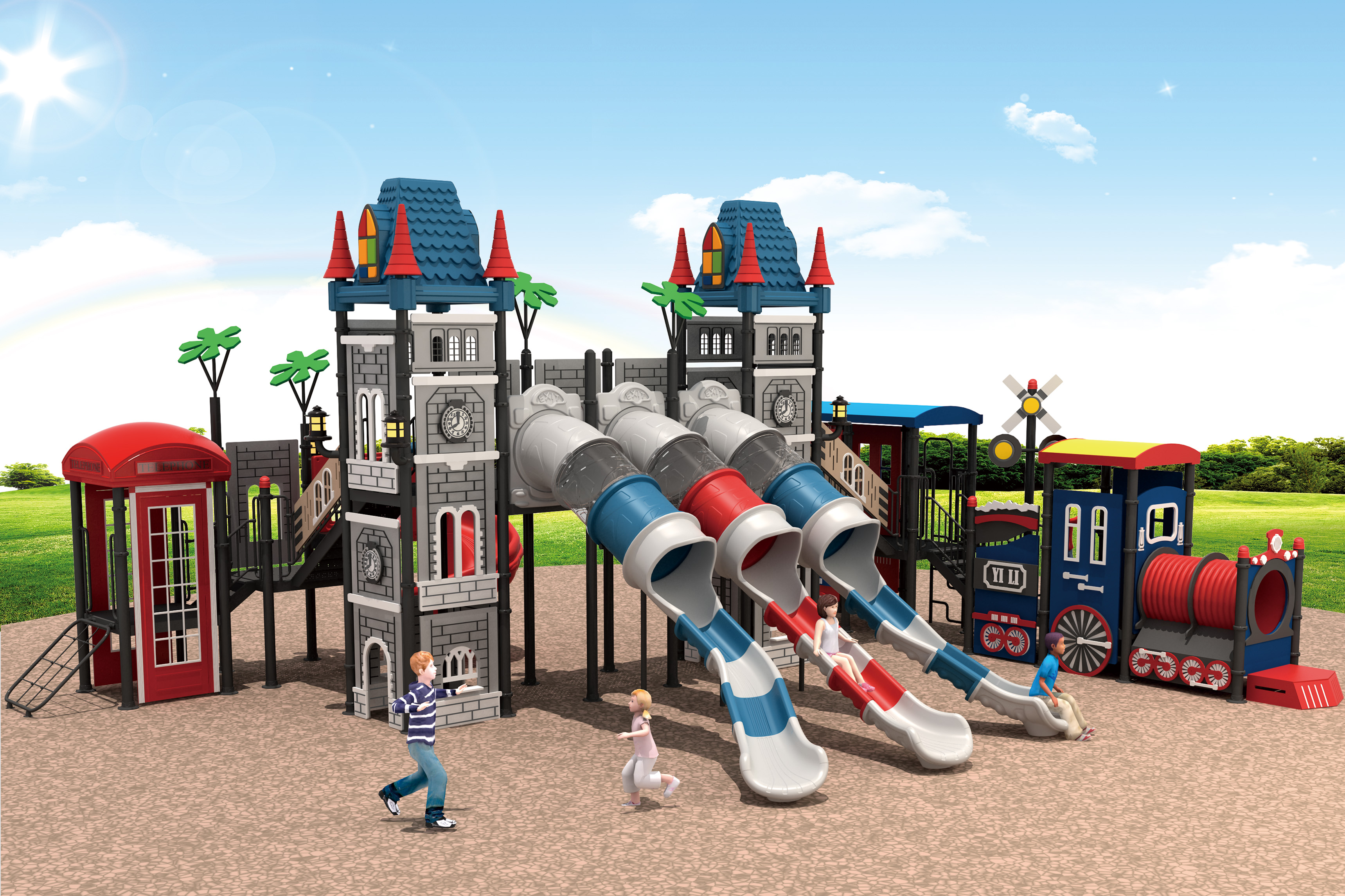 HJ-9901-歐式小城堡