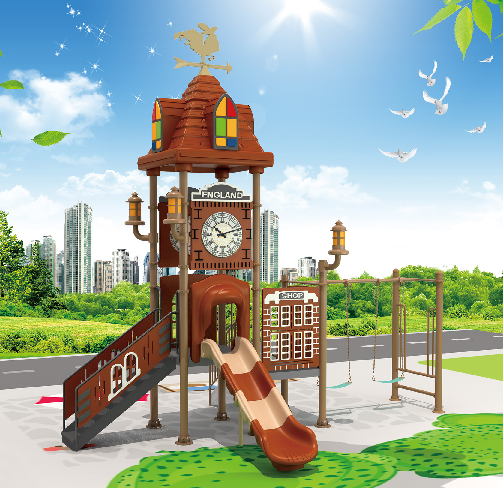 HJ-10101-歐式小城堡